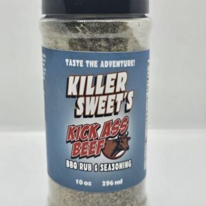 KILLER SWEET'S KICK ASS BEEF RUB AND SEASONING 10.0 OZ