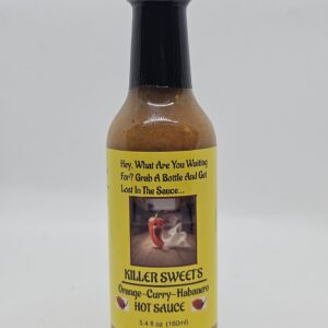 Killer Sweet's Orange Curry Habanero Hot Sauce