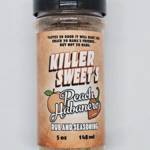 Peach Habanero Rub & Seasoning