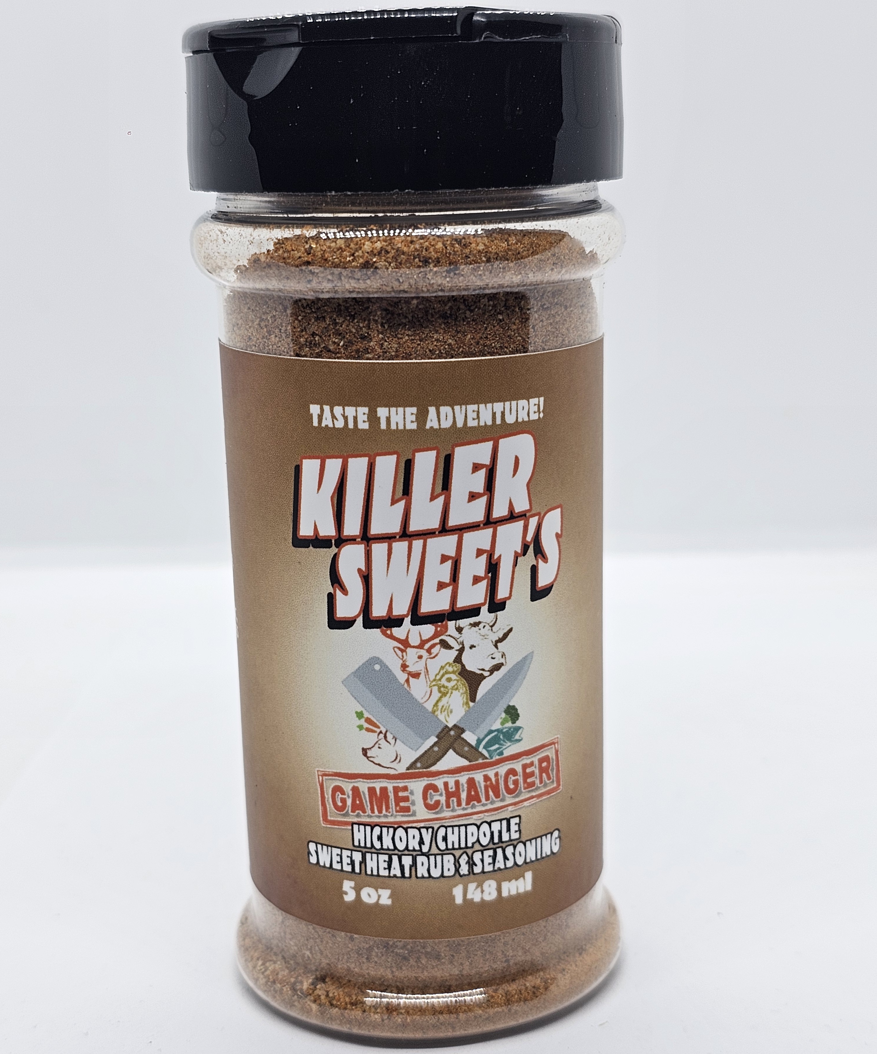 HICKORY CHIPOTLE SWEET HEAT RUB AND SEASONING 5OZ
