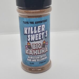 Killer Sweet's Original Big Kahuna Hawaiian Coffee Rub & Seasoning