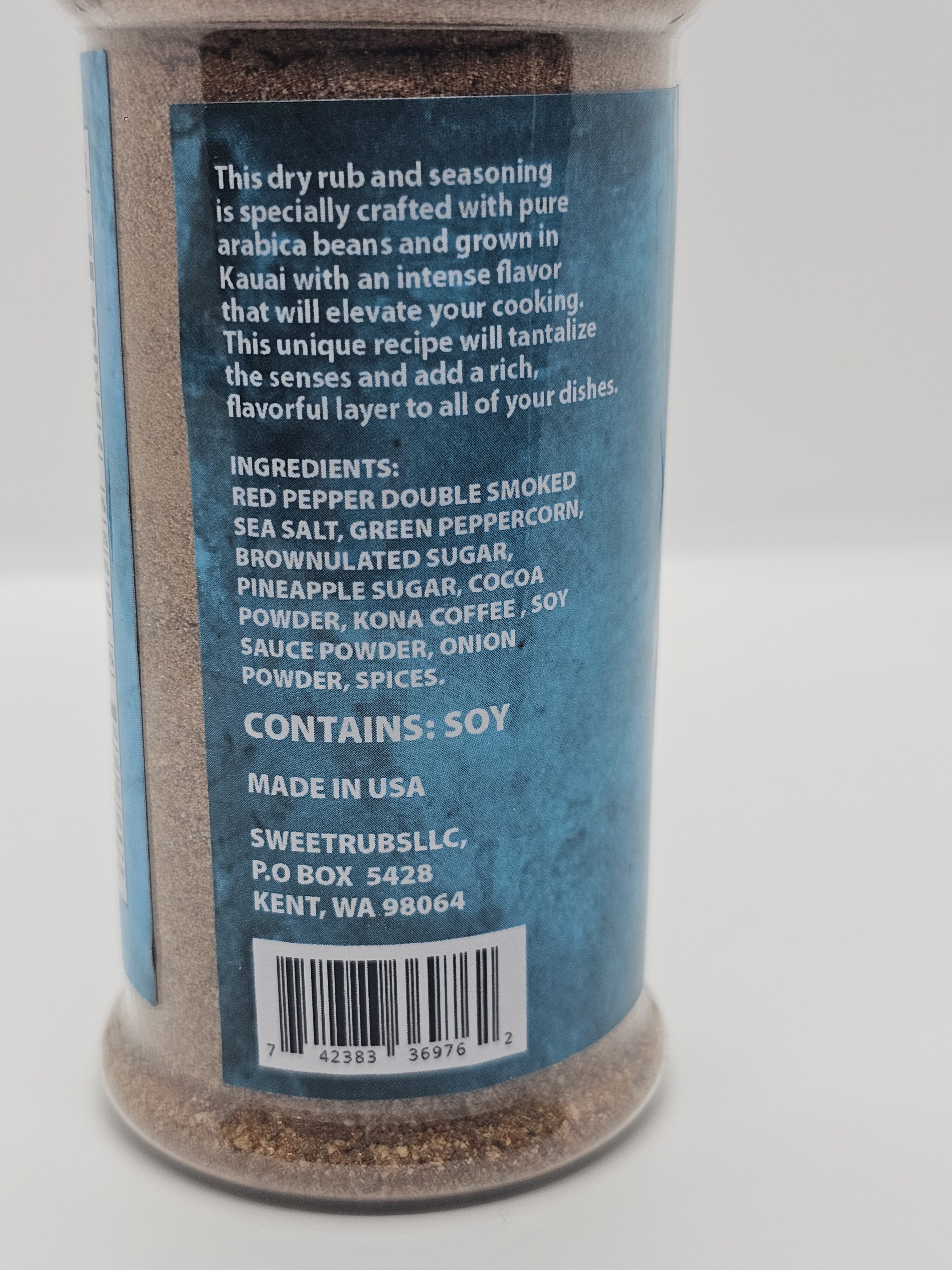 Killer Sweet's Original Big Kahuna Hawaiian Coffee Rub & Seasoning - Image 3